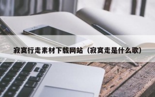滦南寂寞行走素材下载网站（寂寞走是什么歌）